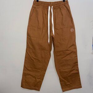 Puma x Rhuigi Rhude Men's Double Knee Pants 539509-87 Desert Tan Size L $165 NEW